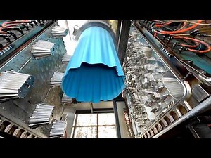 The process of mass production of plastic pallets, amazing manufacturing capacity
