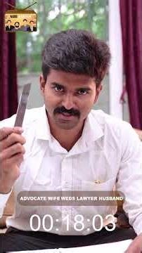 Advocate Wife👩‍⚖️ Weds Lawyer Husband👨‍⚖️|Ft.Jaiseelan & Samyutha|‪@narikootamofficial‬|Tamada media