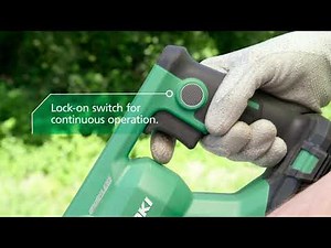 High performance, brushless motor, flexible shaft: the HiKOKI Cordless Concrete Vibrator UV3628DA