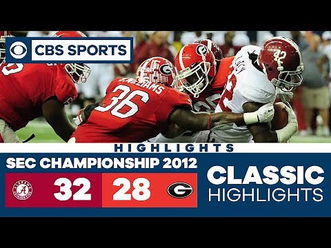 SEC Championship 2012: Alabama vs Georgia | SEC Classic Highlights | CBS Sports HQ