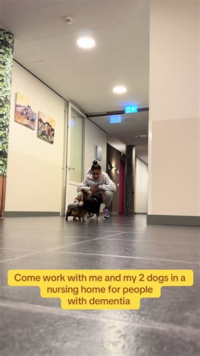 Life as a Nurse with Rescue Dogs in a Nursing Home