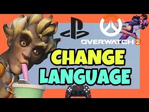 How To Change LANGUAGE on OVERWATCH 2 in PS4/PS5 ✅ 2024 Step By Step GUIDE - VOICE LANGUAGE