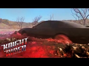 KITT Drives Through Lava | Knight Rider
