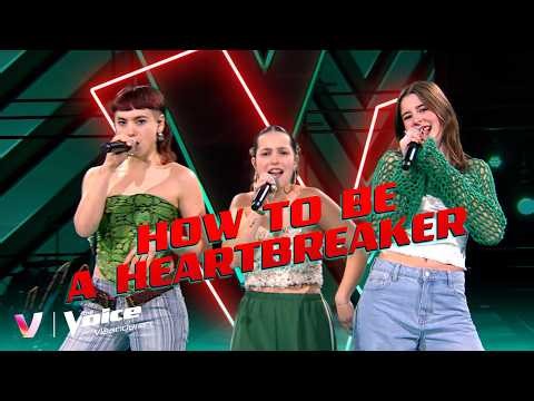 Silke, Abigail & Hanna - ‘How To Be A Heartbreaker’ | Big Battle #1 | The Voice van Vlaanderen | VTM