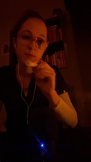 Doing your crainial nerve exam in my scrubs !! #asmrcranialnerveexam #asmrdoctor #asmrroleplay #asmrrelax #asmrsleep