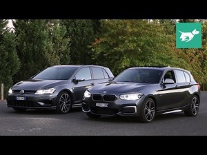 Volkswagen Golf R vs BMW M140i 2018 comparison review