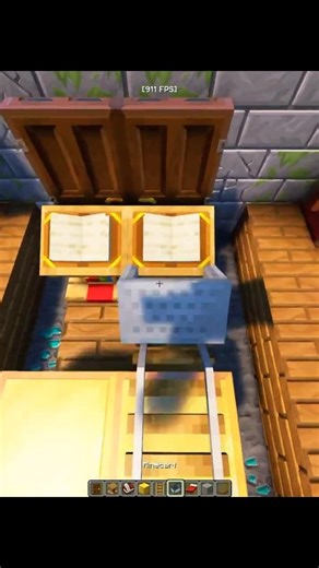 Minecraft Realistic Bed 💀 (Matadora) #minecraft #shorts