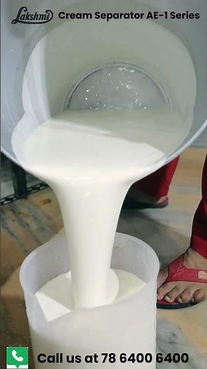 Live Demonstration Milk Processing Business Cream Separator 1000 LPH Pump feed system to make online