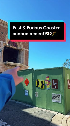 Is a Fast & Furious Roller coaster announcement coming tomorrow?!?👀 We will find out but either way a new coaster is coming SOON to Universal Orlando!🤩🎢 #universalstudios #fastandfurious #hollywooddriftcoaster #universalorlandonews #orlando