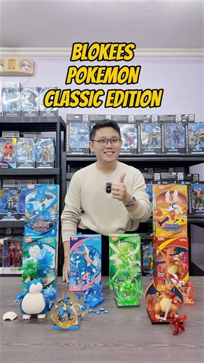 Blokees Pokemon Classic Edition Sets now available ON HAND!! 😀 Send us a message if you’re interested or you may checkout at our website! 📩 You may also visit us at the Collector’s Quest Flagship Store located at the 3/F Shoppesville Greenhills Shopping Center San Juan City 👋🏻 #CollectorsQuestPH 🔑 | Collector's Quest PH