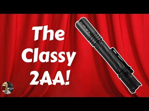 The Sleek Thrower! Klarus P2 1000L 2AA Powered EDC Flashlight Review