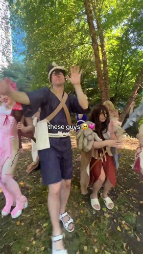 dr. stone cosplay group ftw #animecosplay #homuramomiji #drstone #cosplaygroup #homuracosplay #dcst