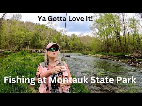 First Time Fly Fishing at Montauk State Park. Part One