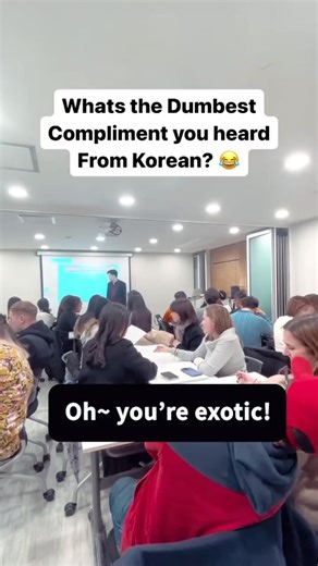 They mean no harm lol Join craziest Korean class in Seoul! DM me on insta if you want to join #korean #learnkorean #koreanclass #koreanfriends #seoul #한국어 #한국어수업 #madkoreanclass #kpop #kdrama #koreatravel #koreanphrases #studyingkorean #koreanstudy #grammarkorea #hangul #expatinkorea #seoullife #seoulnightlife #soju #hongdae #sinchon #itaewon #gangnam #basickorean #livinginkorea #kpop #kdrama