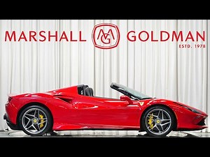 2022 Ferrari F8 Spider in Rosso Corsa over Charcoal for sale