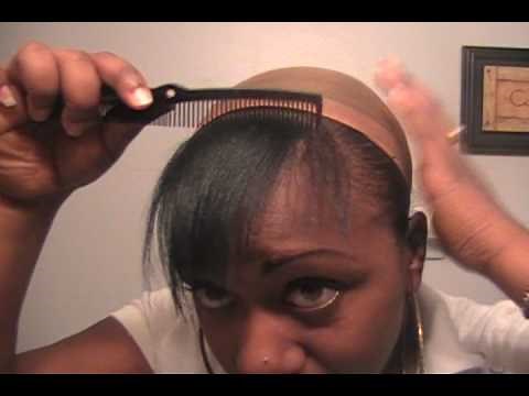 Freetress Milano Girl Full Cap (half wig) review tutorial