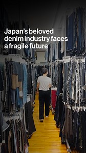 With its unique textured design, Japanese denim is coming into vogue. But despite soaring sales and global hype, Kojima’s famed denim mills are struggling to replace a dwindling pool of master weavers. bloom.bg/4oez66F | Bloomberg