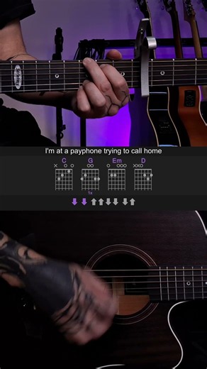 Payphone - Maroon 5 ft. Wiz Khalifa | Guitar Lesson/Tutorial with Chords/Tabs and Lyrics