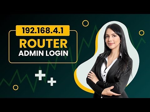 192 168 4 1 Router Admin Login
