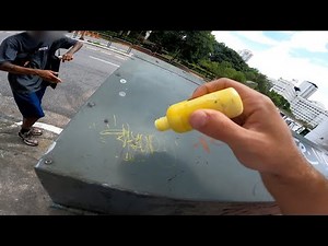 Sao Paulo Tagging Graffiti Mission 56