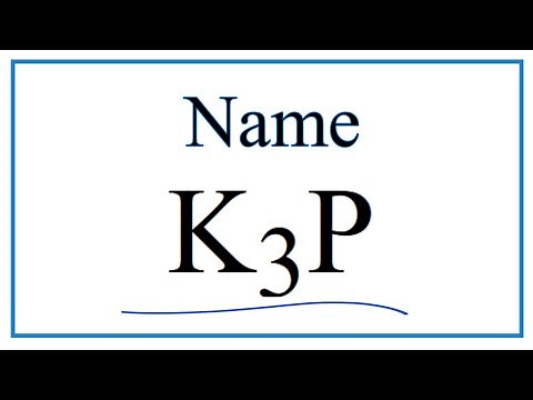 Write the How to Write the Name for K3P
