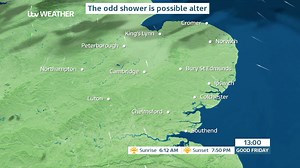 2K views · 17 reactions | Here is a quick look at the latest weather. | ITV Anglia | Facebook