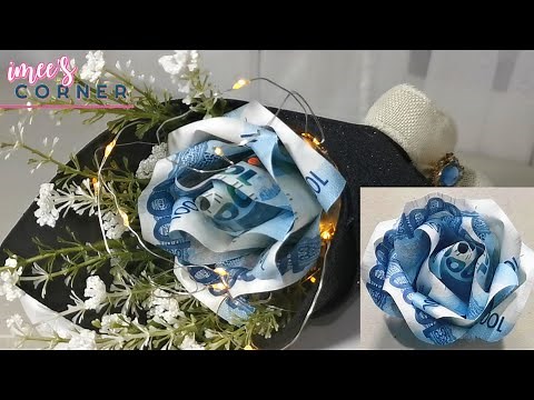 How to make Money Rose Tutorial using Money Bills