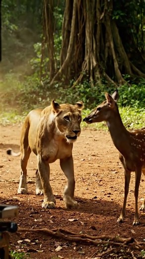 Lion Hunting Deer Gone Wrong | Wildlife Filmmaking Mockumentary Comedy (4 K)