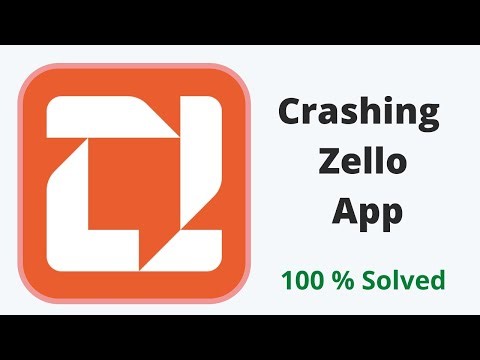 Fix Auto Crashing Zello App/Keeps Stopping App Error in Android Phone|Apps stopped on Android & IOS