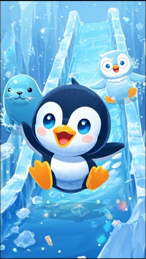 Pippo Penguin ka Ice Slide.| #shorts #ai #story
