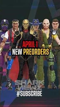 New GIJOE Classified Preorders & Fanstream | Destro Despoiler, Retros, Taurus & Reddog!