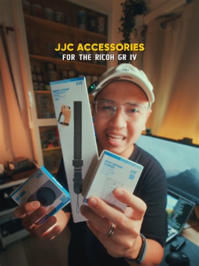 JJC Accessories for the Ricoh GR IV - Wrist Strap - GR Lens Cap - DB-120 Charger All available on my link in my bio! #jjc #ricohgriv #ricohgr4 #jjcaccessories #grist @jjc.foto