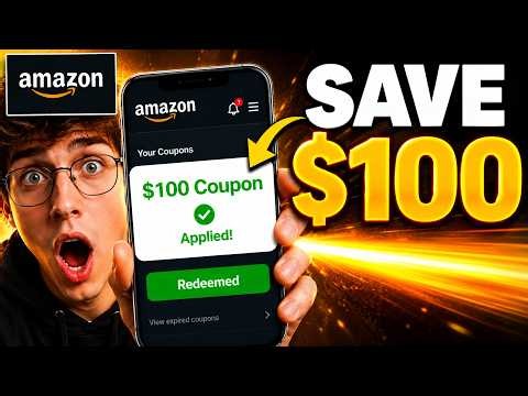 NEW Amazon Promo Codes 2026 😱 Get $100 OFF Coupon Codes!