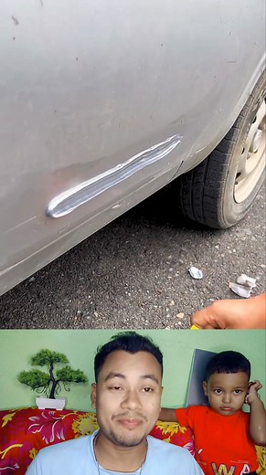 493K views · 1.2K reactions | Aab gari ka scratch chat se Gayab  #reels #viralreels #trending #shorts #viral | Funny Boy Rk | Facebook