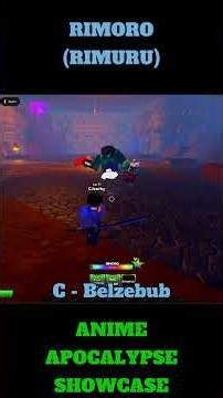 Rimoro (Rimuru) Showcase #animeapocalypse #naruto #roblox