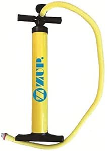 ZUP iSUP Portable Manual Hand Pump for Stand-Up Paddleboards, Tubing Towables, Floating Deck Mats, Rafts & Water Sport Inflatables