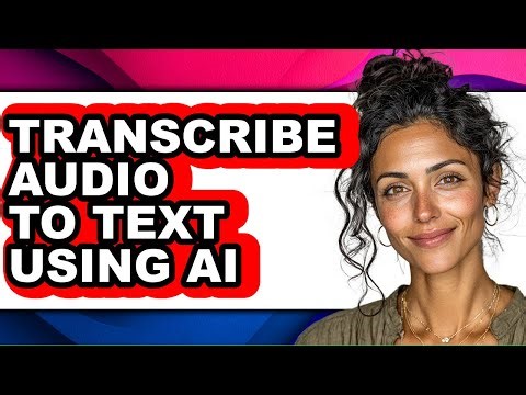 How to Transcribe Audio to Text Using Ai (easy Method)