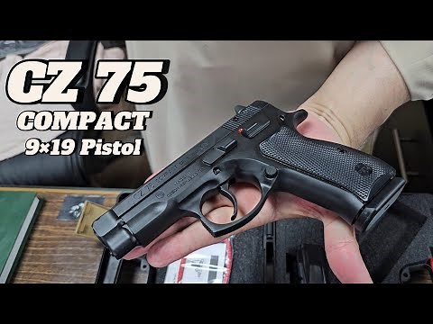 CZ 75 Compact 9mm Pistol Review and Unboxing. #cz #9mmpistol