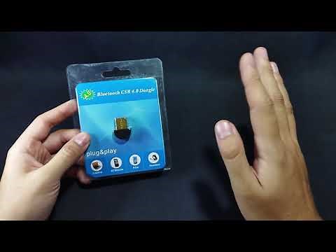 Cómo usar un Adaptador USB Bluetooth CSR 4.0 Dongle para Computadora