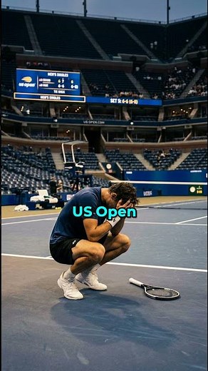 Zverev was up 2 sets in the US Open Final. Double-faulted. Lost.