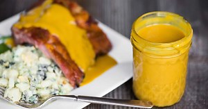 Carolina Mustard Barbecue Sauce - Self Proclaimed Foodie