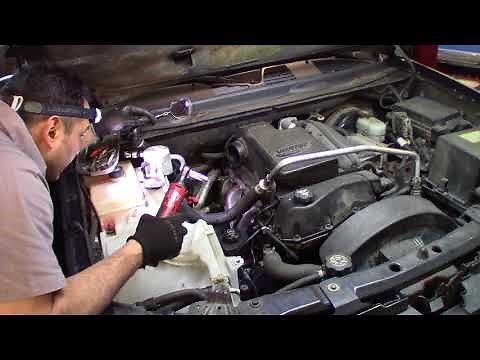 2005 Chevrolet Trailblazer how to install the exhaust manifold