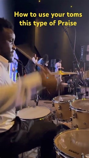 Using my Toms effectively during praise sessions ​⁠ #drummer #shorts #praise #chandlermoore #choir