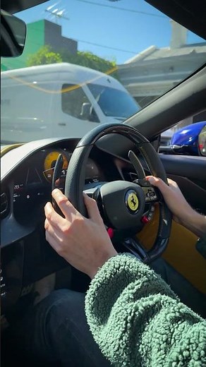 First Time in the New Ferrari Amalfi #ferrari #supercars #luxurydrive