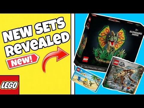 NEW DINOS! Lego Jurassic World 2026 Set Predictions