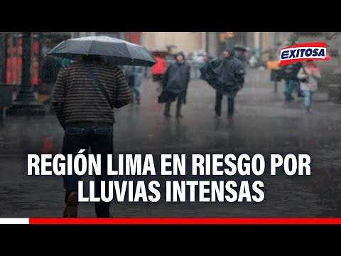 Video: Región Lima en riesgo por lluvias y huaicos por Exitosa Noticias