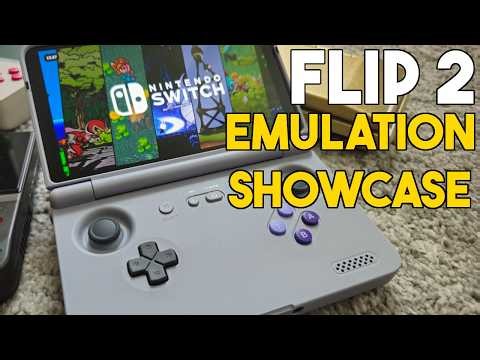 Retroid pocket FLIP 2 - Emulation Showcase