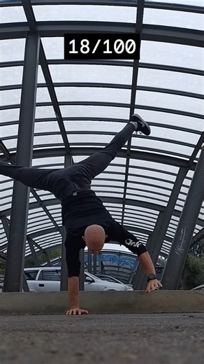 18/100 #shorts #handstand #training