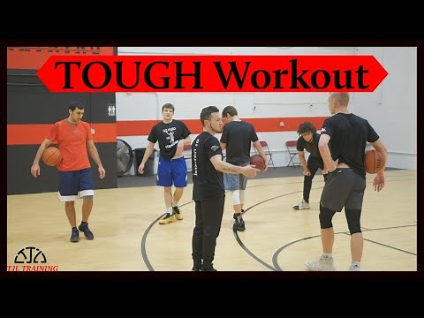 Full COLLEGE Basketball Workout | Finishing Drills and Live Play