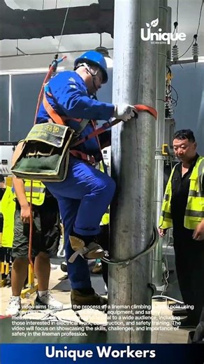Pole climbing gear: a lineman's essential equipment